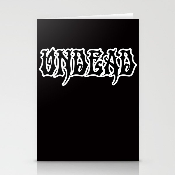 Undead Stationery Cards