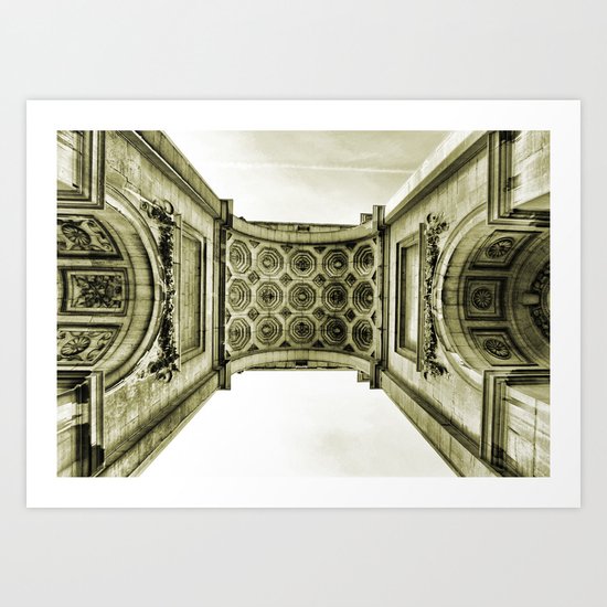 Arch du Cinquantenaire Art Print