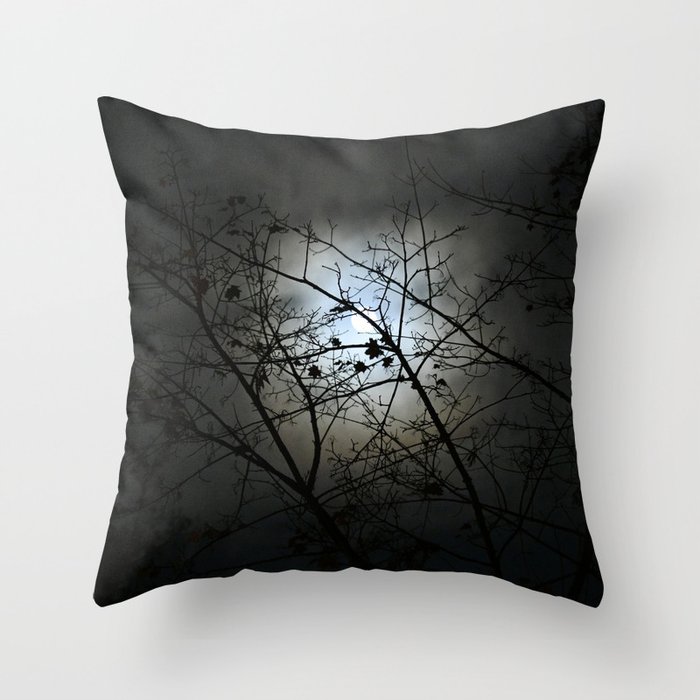 The Moon Throw Pillow