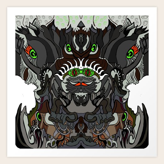 Tree of Sorts Art Print