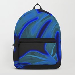 Blue leaves Backpack | Pattern, Floral, Walldecor, Iphonecase, Home Decor, Nature, Laptopsleeve, Digital, Basic, Stil 