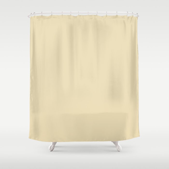Stone Bread Yellow Shower Curtain