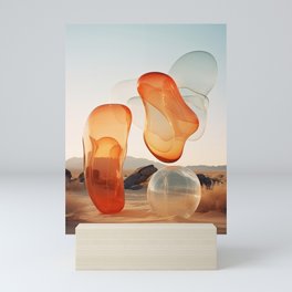 Floating doubts Mini Art Print