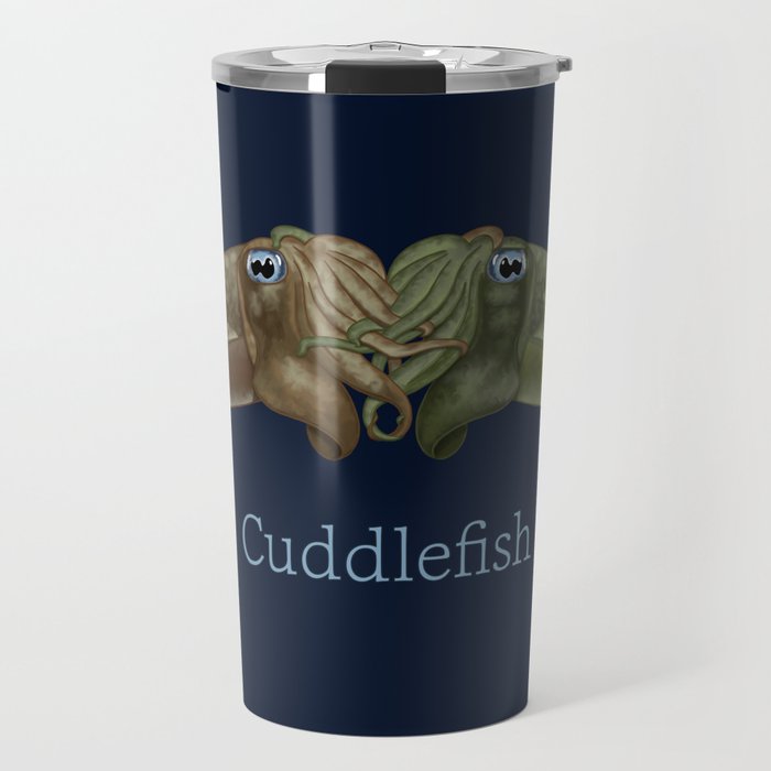 Cuddlefish - Cuttlefish Cuddling Travel Mug