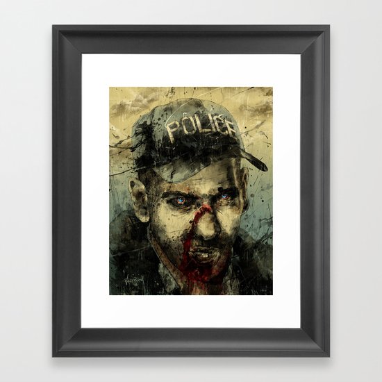 Lame Brain Shane Framed Art Print