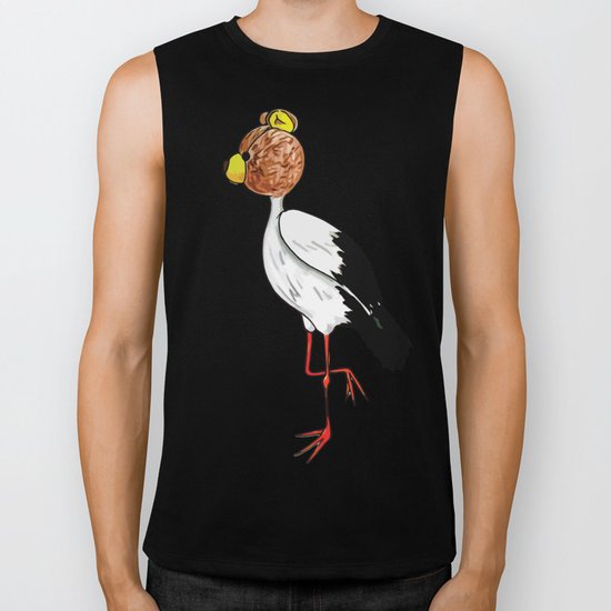 Teddy Stork Biker Tank