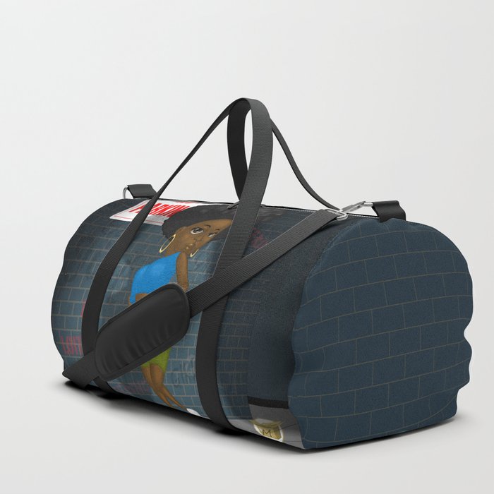 Girl 1 Duffle Bag By Mockup Society6
