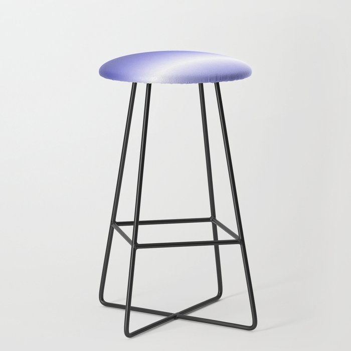Periwinkle Blue Gradient Color Background-Ombre Pattern Bar Stool