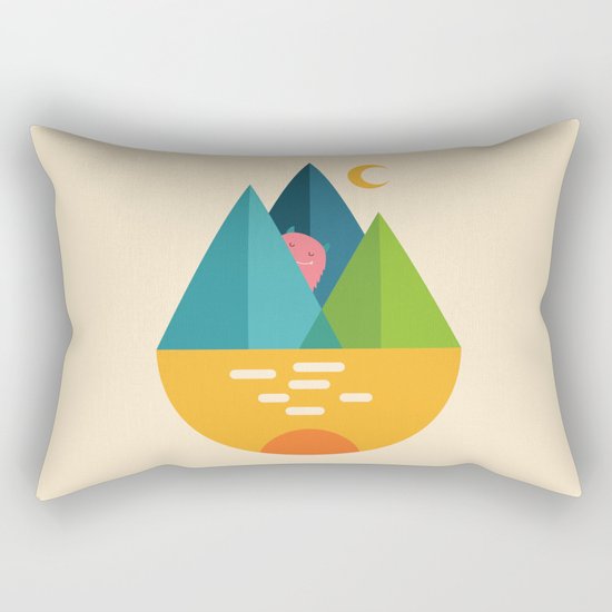 Hello Rectangular Pillow
