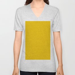 Cyber Yellow V Neck T Shirt