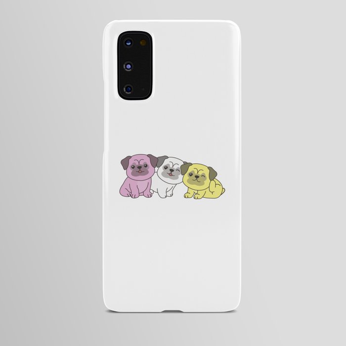 Twink Flag Pug Pride Lgbtq Cute Dogs Android Case