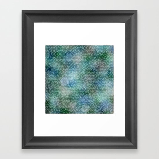 Blue Lagoon Framed Art Print