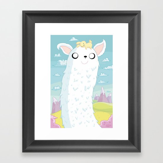 Away We Go Framed Art Print