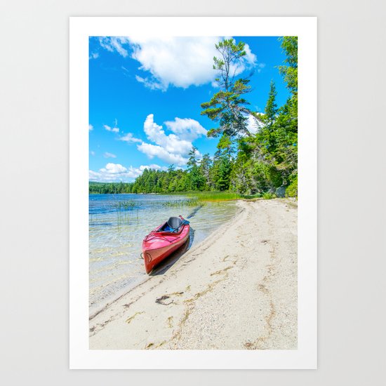 Washed Ashore Art Print