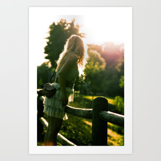 We once belonged to summer Art Print