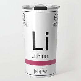 Lithium - chemical element Travel Mug