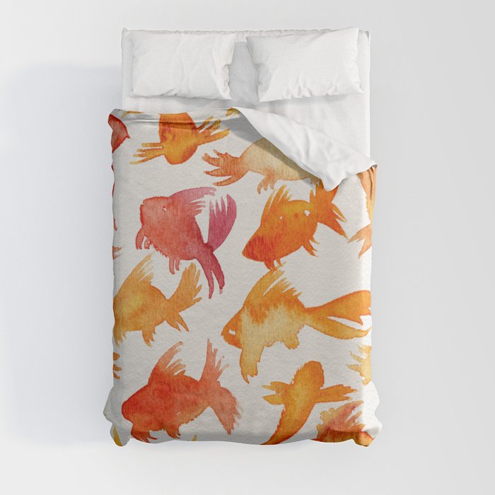 Goldfish Duvet Cover