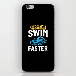 Swimming Coach Swim Pool Swimmer Lesson iPhone Skin