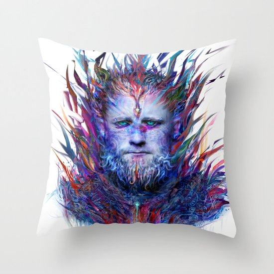 I love winter Throw Pillow