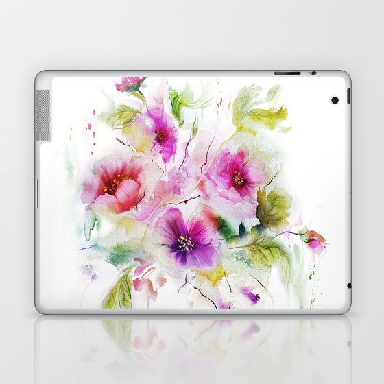 Gentle bouquet Laptop & iPad Skin