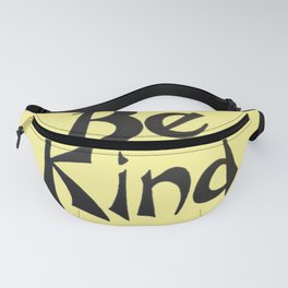 Be Kind/yellow Fanny Pack