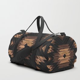 Urban Tribal Pattern No.7 - Aztec - Wood Duffle Bag