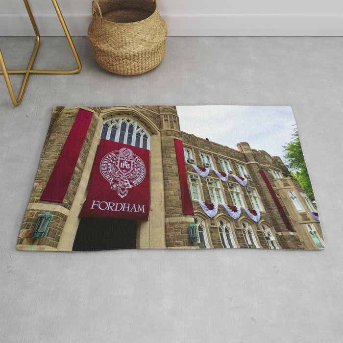 Keating Hall at Fordham University Commencement  Rug
