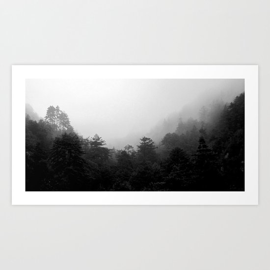 Big Sur Fog Art Print