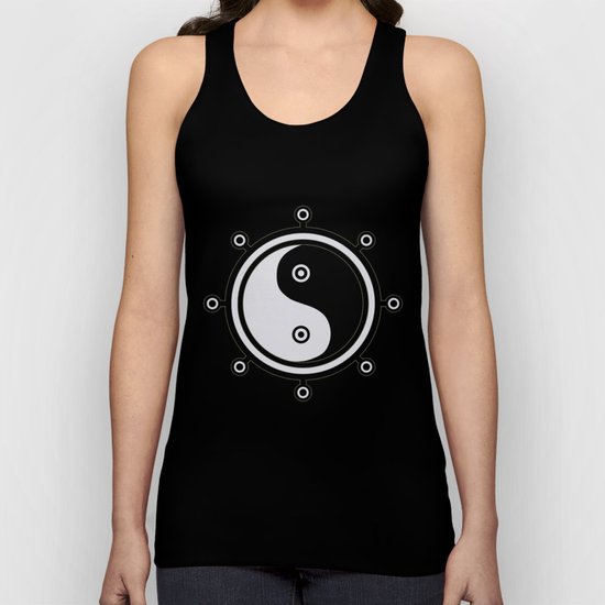 Yin yang Unisex Tank Top
