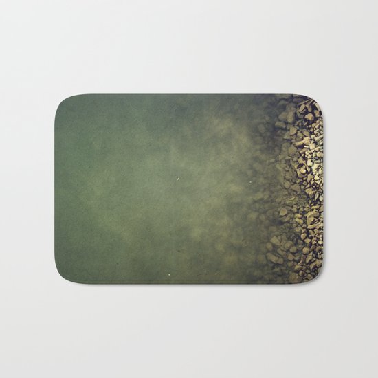 Rocks and water Bath Mat