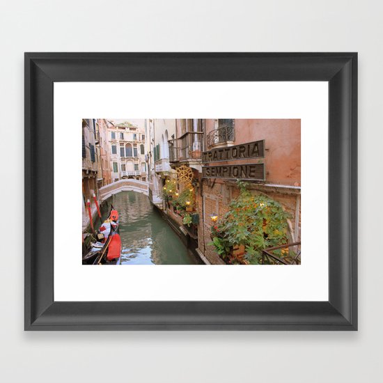 Rest Stop Framed Art Print