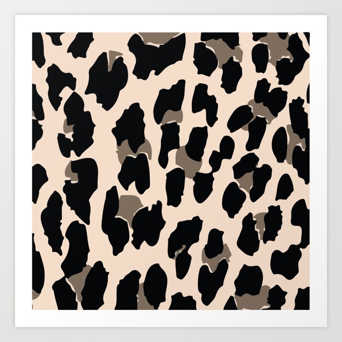 Leopard Pattern Print Art Print
