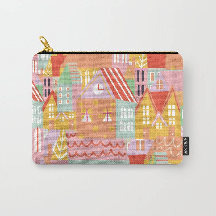 Happy city Carry-All Pouch