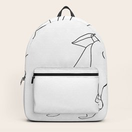 Book Wall Art , Book Art Print, Book Lover Gift Backpack