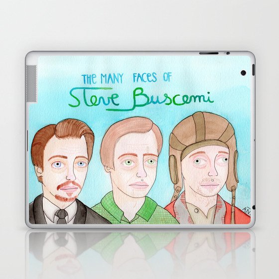 The many faces of Steve Buscemi Laptop & iPad Skin