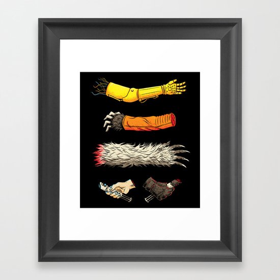 Casualties of Wars Framed Art Print