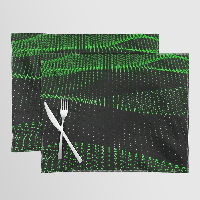 Green Dots Placemat