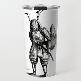 Samurai Fox Travel Mug
