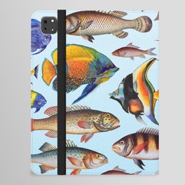 Colorful fish in the ocean iPad Folio Case