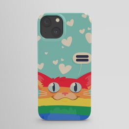 LGBT Cat iPhone Case