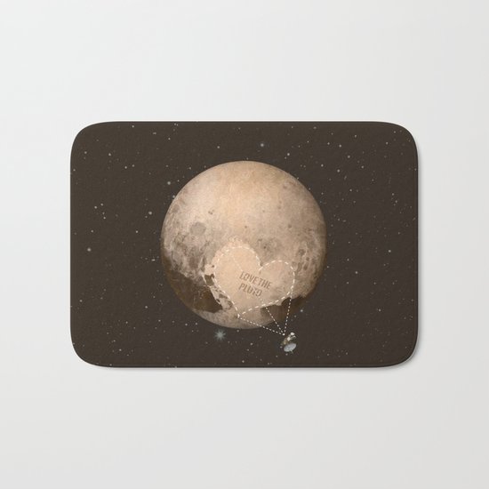 Love the Pluto Bath Mat