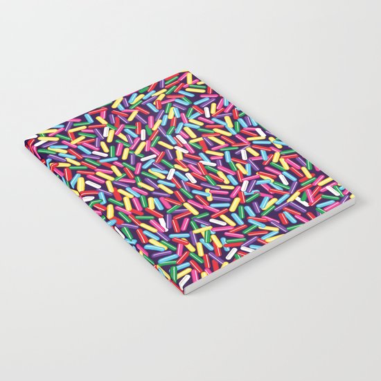 Encrusted With Sprinkles Notebook
