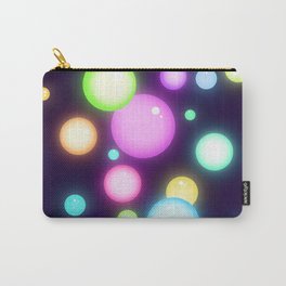 Magical Colorful Glowy Orbs Carry-All Pouch