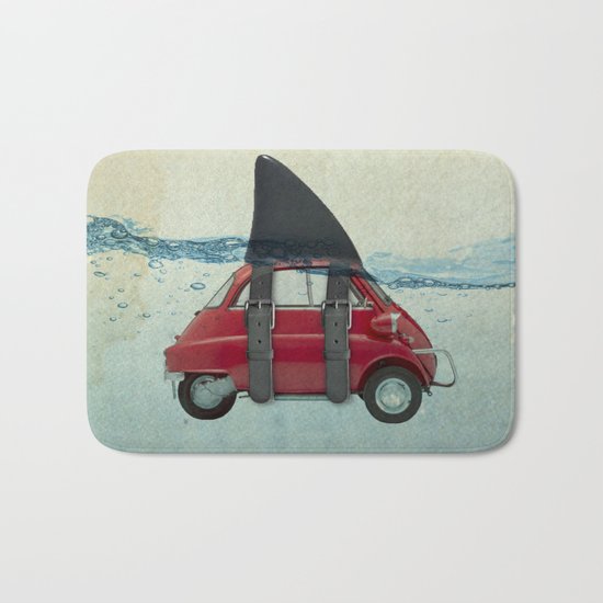 isetta shark Bath Mat