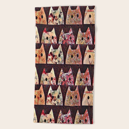 cat-234 Beach Towel