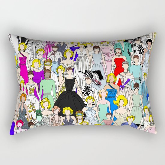 Tokyo Punks - Feminist Multicultural Unite Rectangular Pillow