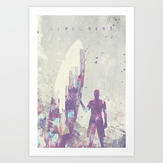 Explorers III Art Print