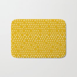 Mustard Bath Mats Society6 Yellow Modernist Bath Mat