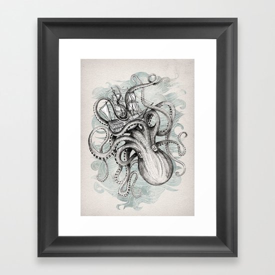 The Baltic Sea Framed Art Print