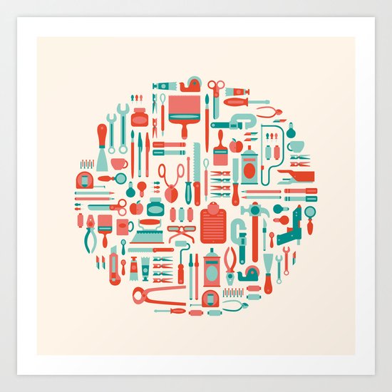Il Laboratorio Art Print